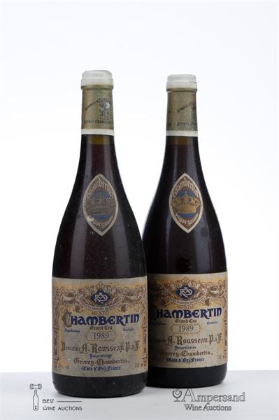 CHAMBERTIN 1989 - Armand Rousseau - 2 Bottles