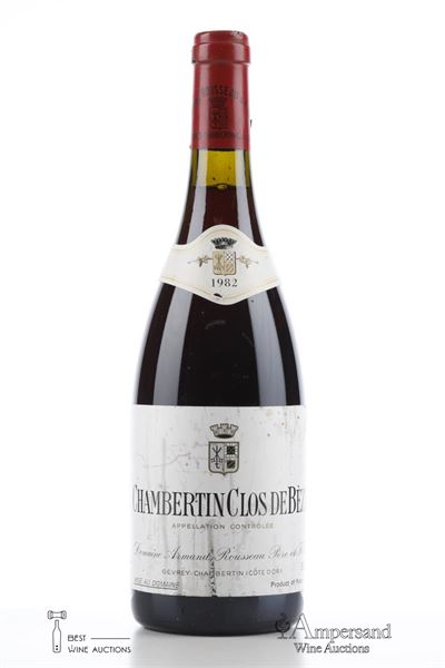 CHAMBERTIN CLOS DE BEZE 1982 - Armand Rousseau - 1 Bottle