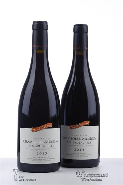 CHAMBOLLE MUSIGNY LES GRUENCHERS 2015 - David Duband - 2 Bottles
