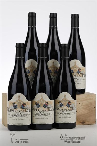 HOSPICES DE NUITS NUITS ST GEORGES LES ST GEORGES CUVEE DES SIRES DE VERGY 2019 - SAS Rouget - 6 Bottles
