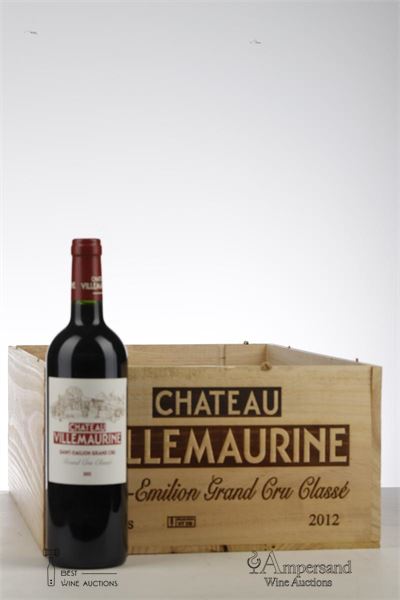 VILLEMAURINE 2012 - Mc - 10 Bottles - Owc 12 - Missing Lid