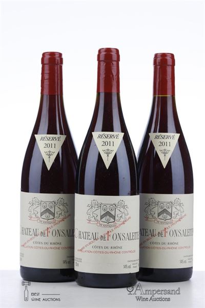 CHATEAU DE FONSALETTE 2011 - Reynaud - 3 Bottles