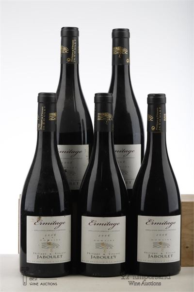 ERMITAGE ROUGE 2006 - Philippe et Vincent Jaboulet - 5 Bottles