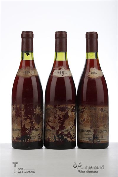 SANTENAY GRAVIERES 1985 - Domaine des Hautes Cornières - 3 Bottles