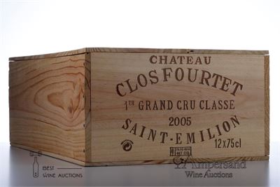 CLOS FOURTET 2005 - 12 Bottles in Owc 12