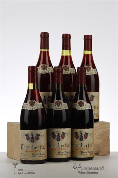 CHAMBERTIN CLOS DE BEZE 1976 - Damoy - 6 Bottles