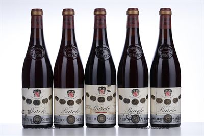 BAROLO RISERVA 1962 -  Enrico Serafino - 5 Bottles