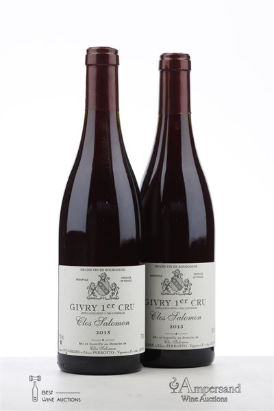 GIVRY CLOS SALOMON 2013 - Domaine du Clos Salomon - 2 Bottles