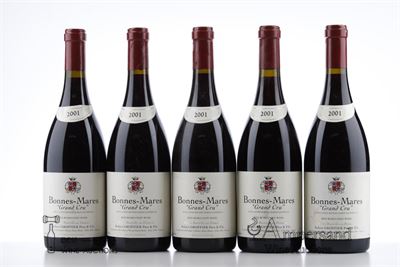 BONNES MARES 2001 - Robert Groffier - 5 Bottles