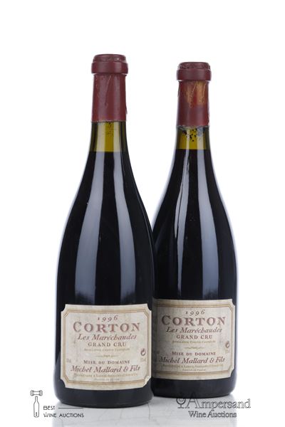 CORTON LES MARECHAUDES 1996 - Michel Mallard - 2 Bottles