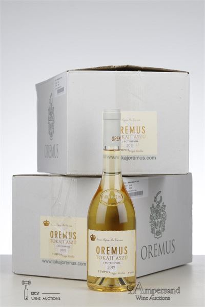 OREMUS TOKAJI ASZU 3 PUTTONYOS 2019 - Tempos Vega Sicilia - 12 x 0,500Ltr - Oc 6