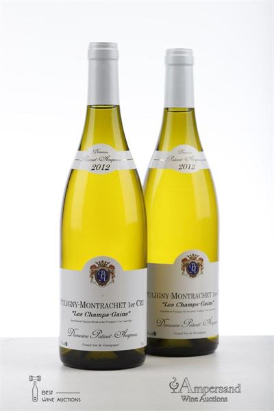 PULIGNY MONTRACHET LES CHAMPS GAINS 2012 - Potinet Ampeau - 2 Bottles