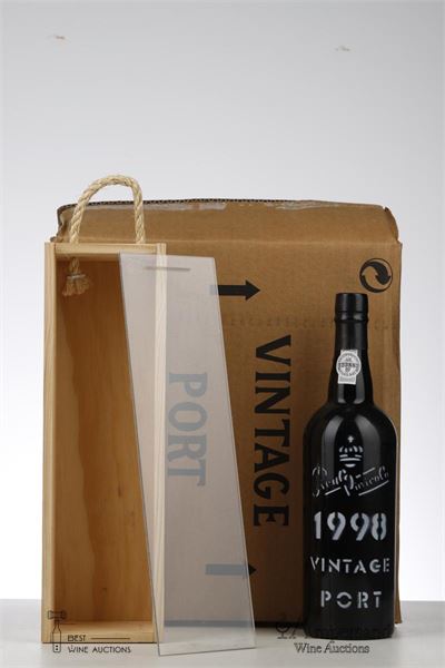 REAL VINICOLA VINTAGE PORT 1998 - Real Vinicola - 6 Bottles - Owc 1