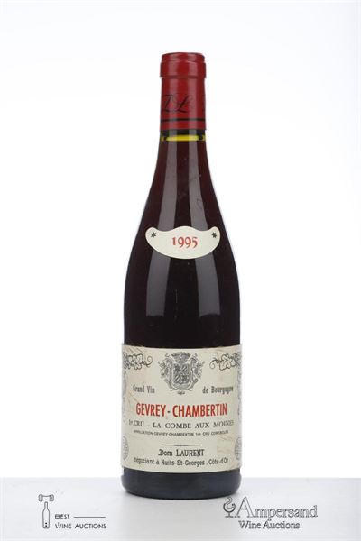 GEVREY CHAMBERTIN LA COMBE AUX MOINES 1995 - Dominique Laurent - 1 Bottle