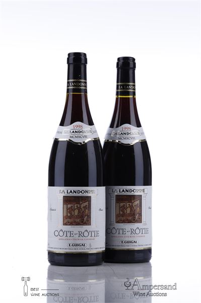 COTE ROTIE LA LANDONNE 1998 - Guigal - 2 Bottles