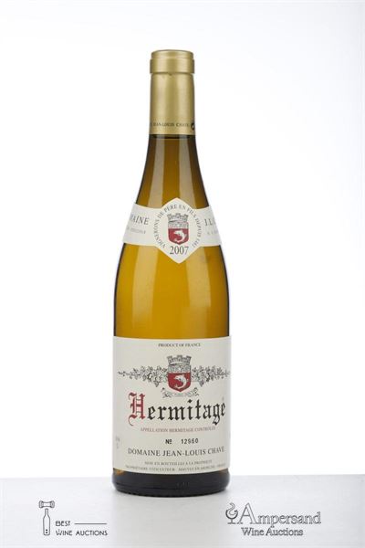 HERMITAGE BLANC 2007 - Jean Louis Chave - 1 Bottle