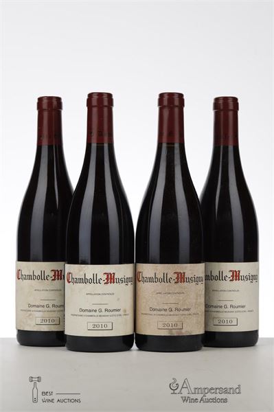 CHAMBOLLE MUSIGNY 2010 - Georges Roumier - 4 Bottles
