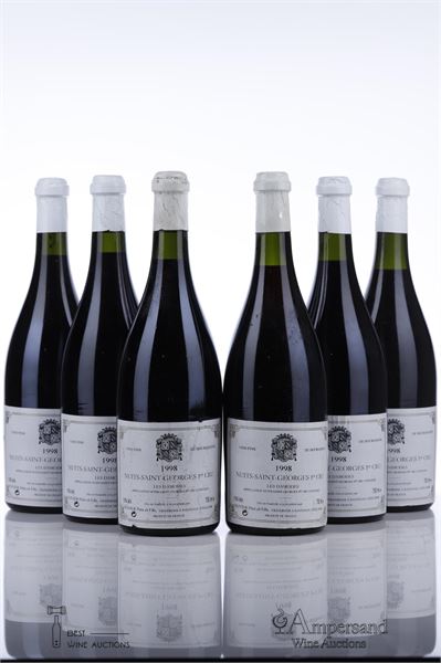 NUITS ST GEORGES LES DAMODES 1998 - Olivier Pere et Fils - 6 Bottles