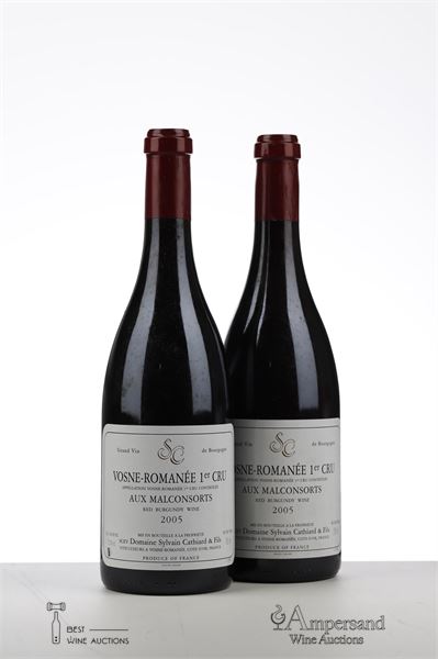 VOSNE ROMANEE AUX MALCONSORTS 2005 - Sylvain Cathiard - 2 Bottles