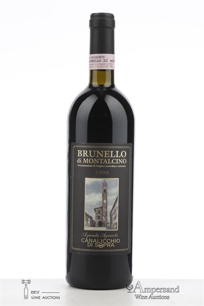 BRUNELLO DI MONTALCINO 1999 - Canalicchio di Sopra - 1 Bottle