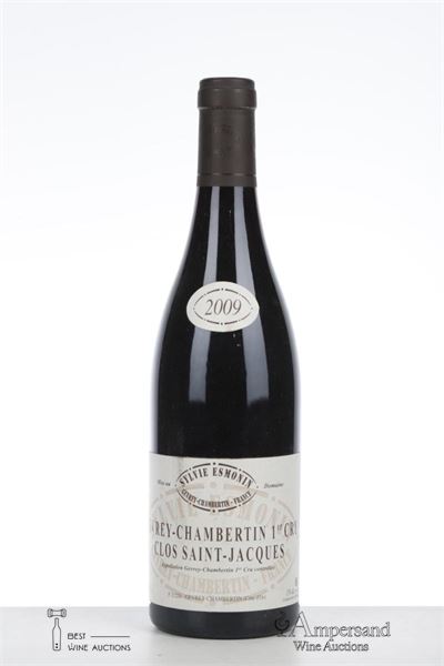 GEVREY CHAMBERTIN CLOS ST JACQUES 2009 - Sylvie Esmonin - 1 Bottle
