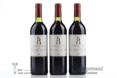 LATOUR 1982 - 3 Bottles