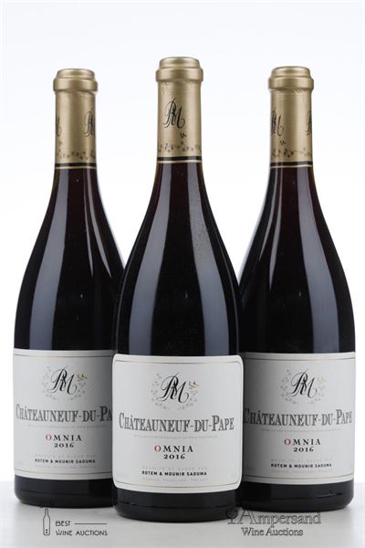 CHATEAUNEUF DU PAPE OMNIA 2016 - Rotem et Mounir Saouma - 3 Bottles