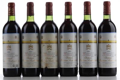 MOUTON ROTHSCHILD 1983 - 12 Bottles - Owc 12 