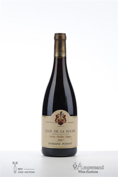 CLOS DE LA ROCHE VIEILLES VIGNES 2007 - Ponsot - 1 Bottle