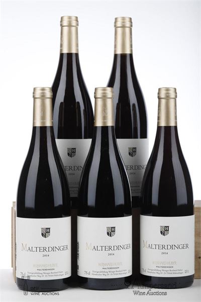 BERNARD HUBER SPATBURGUNDER MALTERDINGER 2014 - Bernard Huber - 5 Bottles