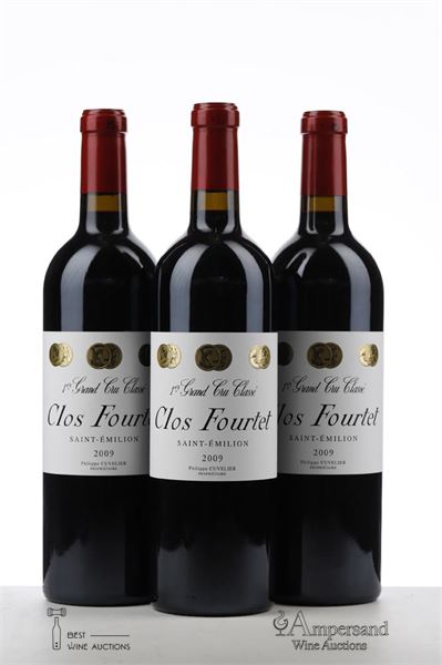 CLOS FOURTET 2009 - Mc - 3 Bottles