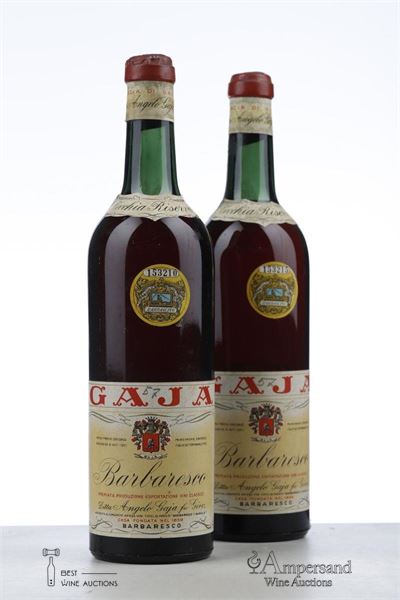 BARBARESCO VECCHIA RISERVA 50ties - Gaja - 2 Bottles