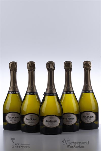 DOM RUINART BLANC DE BLANCS 2004 - Ruinart - 5 Bottles