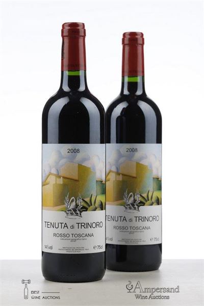 ROSSO TOSCANA 2008 - Tenuta di Trinoro - 2 Bottles