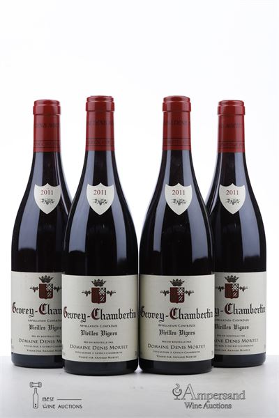 GEVREY CHAMBERTIN VIEILLES VIGNES 2011 - Denis Mortet - 4 Bottles