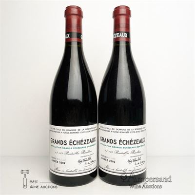 GRANDS ECHEZEAUX 2002 - Domaine de la Romanee Conti - 2 Bottles