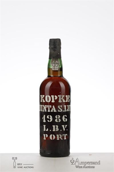 KOPKE QUINTA S.LUIZ LATE BOTTLED VINTAGE PORT 1986  - Kopke - Bottled in 1992 - 1 Bottle