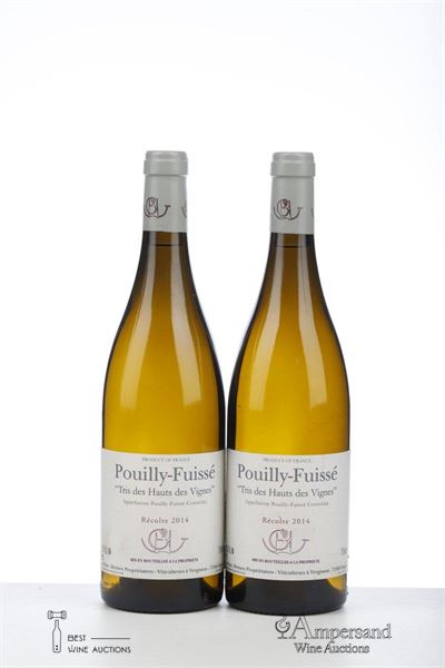 POUILLY FUISSE TRIS DES HAUTS DES VIGNES 2014 - Guffens Heynen - 2 Bottles