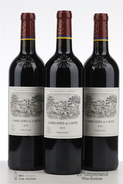 CARRUADES DE LAFITE ROTHSCHILD 2015 - Mc - 3 Bottles