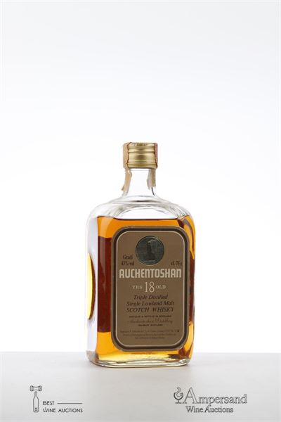 AUCHENTOSHAN 18 Y NV - Original Bottling  - Triple Distilled - 43% - 1 Bottle