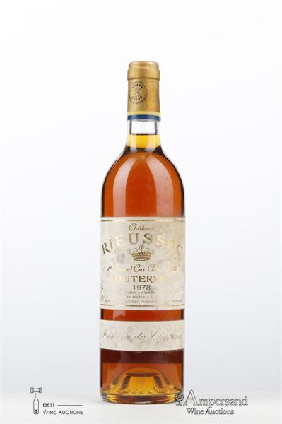 RIEUSSEC RESERVE DU CHATEAU 1978 - Mc - 1 Bottle