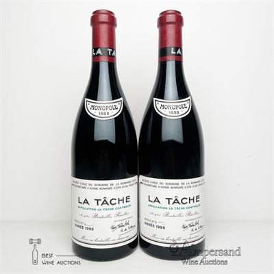LA TACHE 1998 - Domaine de la Romanee Conti - 2 Bottles