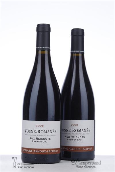 VOSNE ROMANEE AUX REIGNOTS 2008 - Arnoux Lachaux - 2 Bottles
