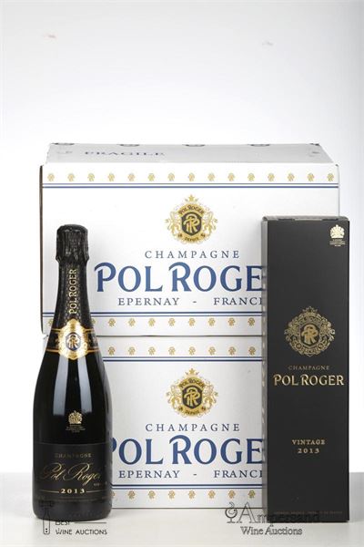 POL ROGER VINTAGE BRUT 2013 - Pol Roger - 12 Bottles - Oc 6