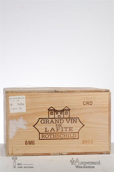 LAFITE ROTHSCHILD 2002  - 6 Magnums - Owc 6
