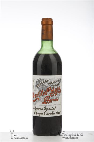 CASTILLO YGAY RESERVA ESPECIAL 1968 - Marques de Murrieta - 1 Bottle
