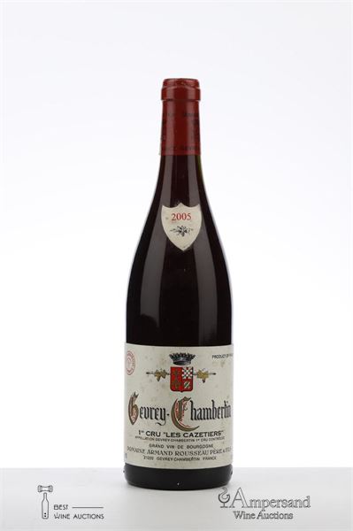 GEVREY CHAMBERTIN LES CAZETIERS 2005 - Armand Rousseau - 1 Bottle