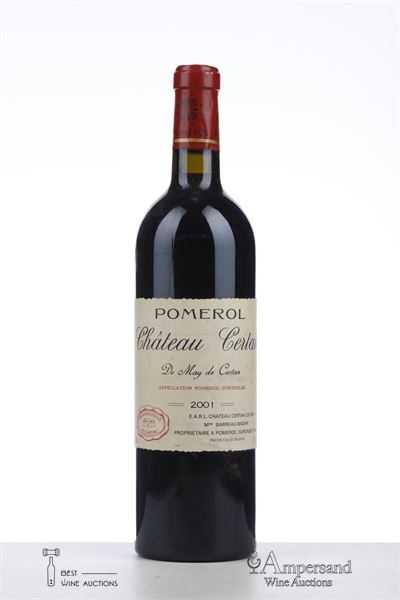 CERTAN DE MAY 2001 - Mc - 1 Bottle