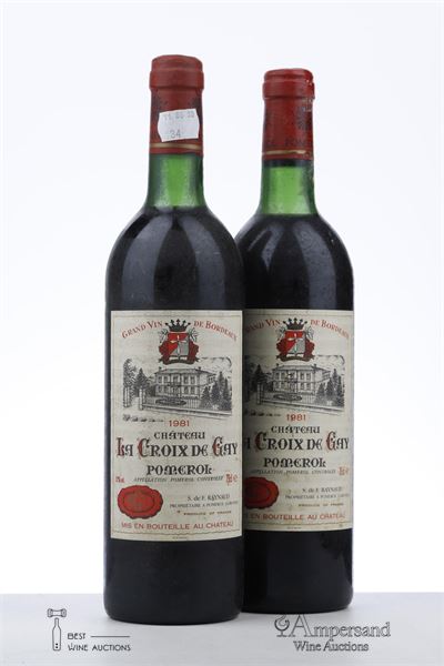 LA CROIX DE GAY 1981 - Mc - 2 Bottles