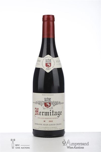 HERMITAGE ROUGE 2007 - Jean Louis Chave - 1 Bottle